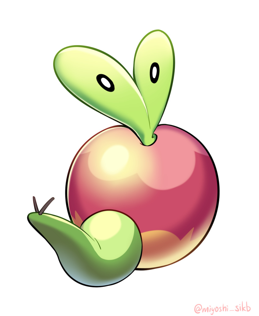 animal_focus, apple, applin, artist_name, commentary, english_commentary, food, food_focus