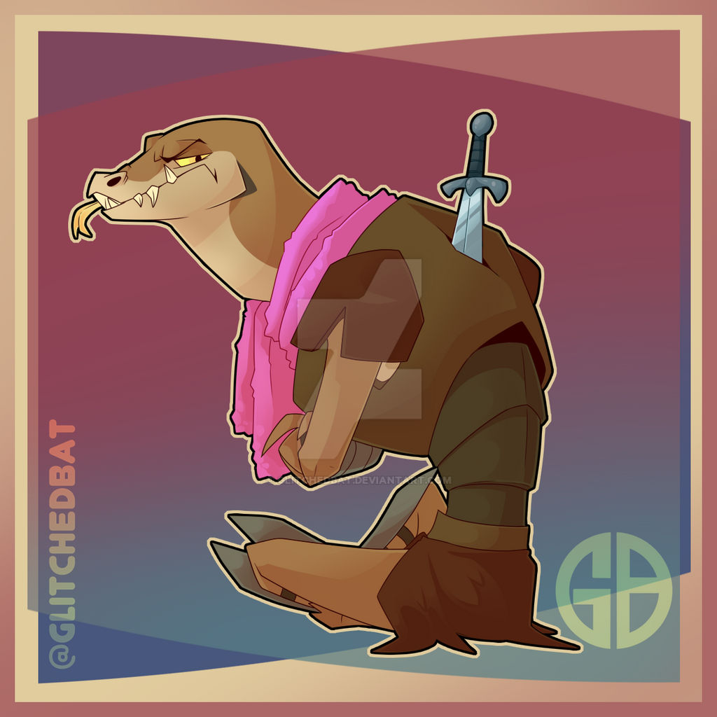 anthropomorphic, centaurworld, knife, lizardman, netflix, stabby