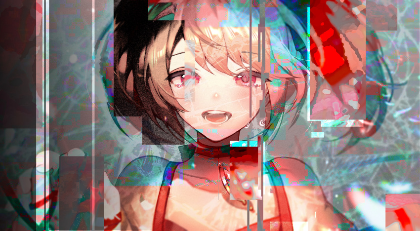 1girl, absurdres, bangs, bow, bow_choker, chinese_commentary, choker, collarbone