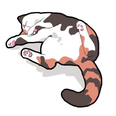 animal, black_outline, cat, grey_background, lowres, no_humans, nonoyama, original, outline, simple_background, solo, tagme