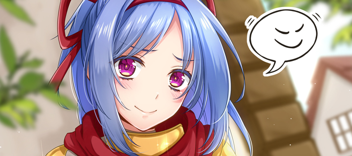 1girl, 20nigu, bangs, blue_hair, blush, closed_mouth, commentary_request, hair_ribbon