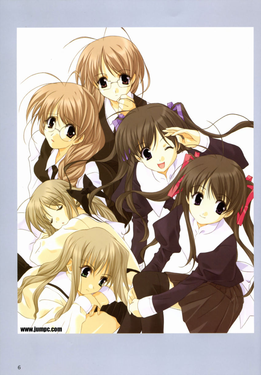 chigusa_koi, chigusa_ui, futakoi, hinagiku_rara, hinagiku_ruru, sasaki_mutsumi, shirogane_sara, shirogane_souju