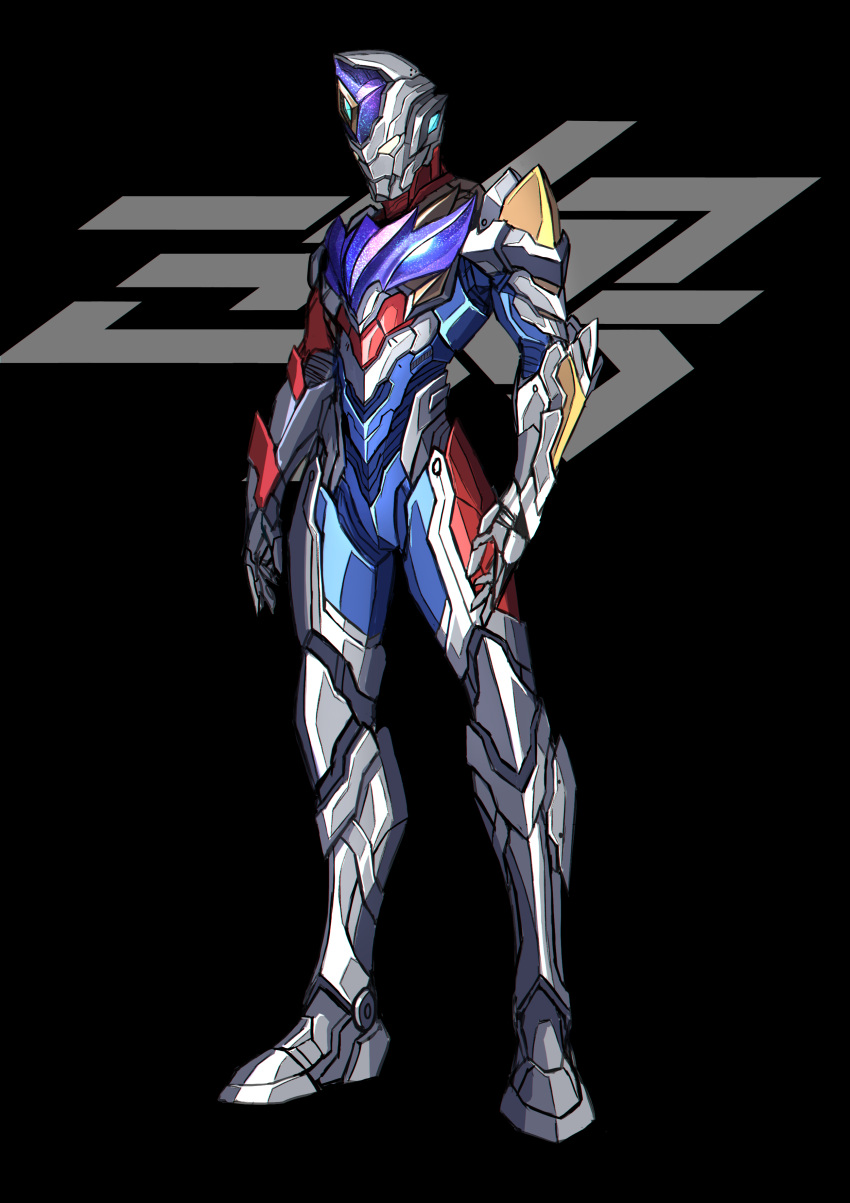 1boy, 3ok, absurdres, adapted_costume, black_background, highres, male_focus, open_hands