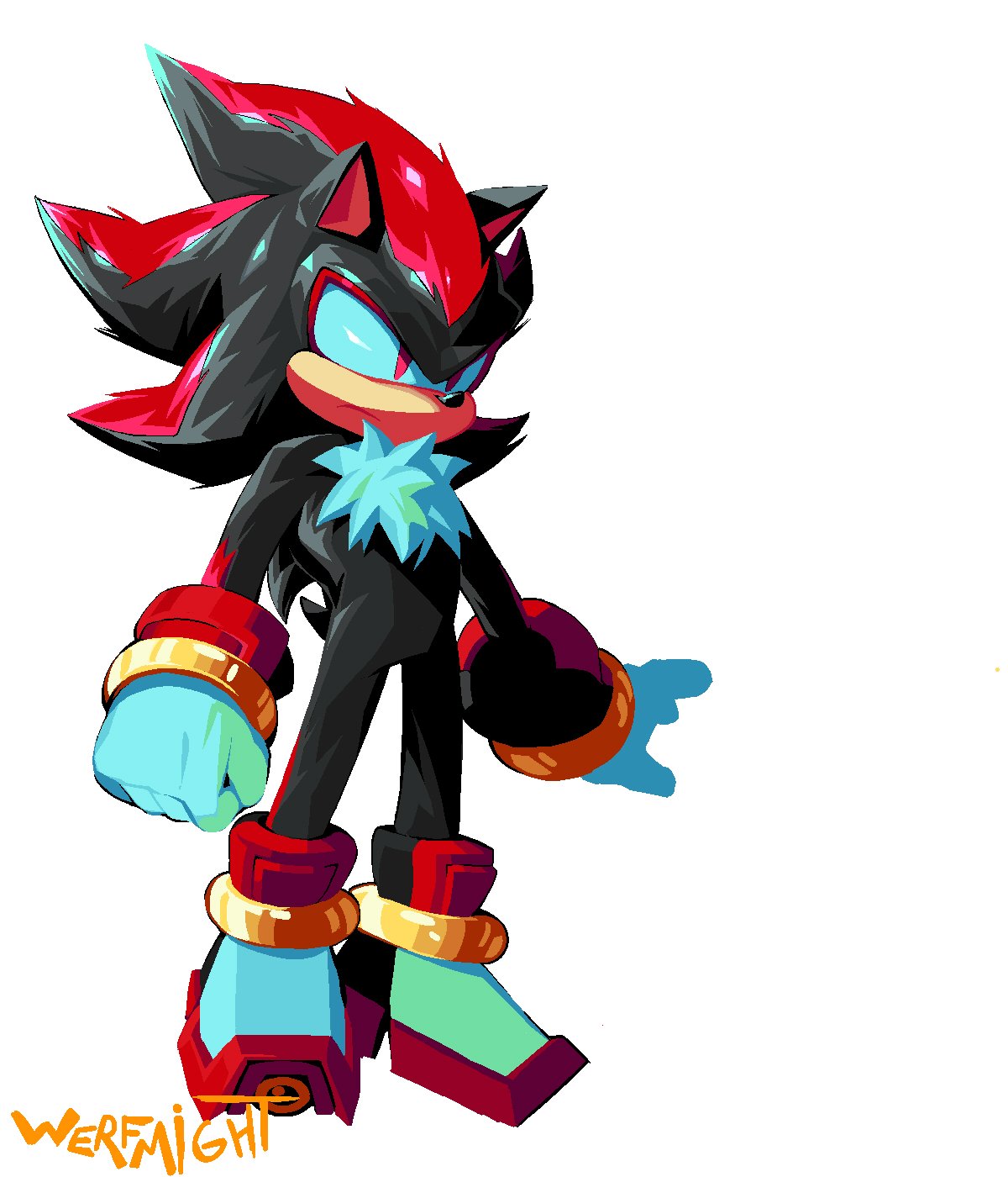 1boy, animal_nose, artist_name, bracelet, clenched_hand, closed_mouth, full_body, furry