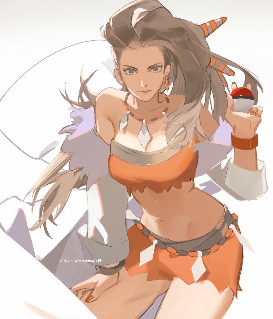 1girl, bare_shoulders, belt, bracelet, brown_hair, closed_mouth, coat, collarbone