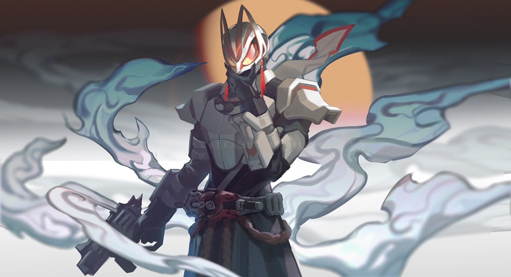 1boy, adapted_costume, animal_ears, armor, black_bodysuit, bodysuit, commentary, compound_eyes