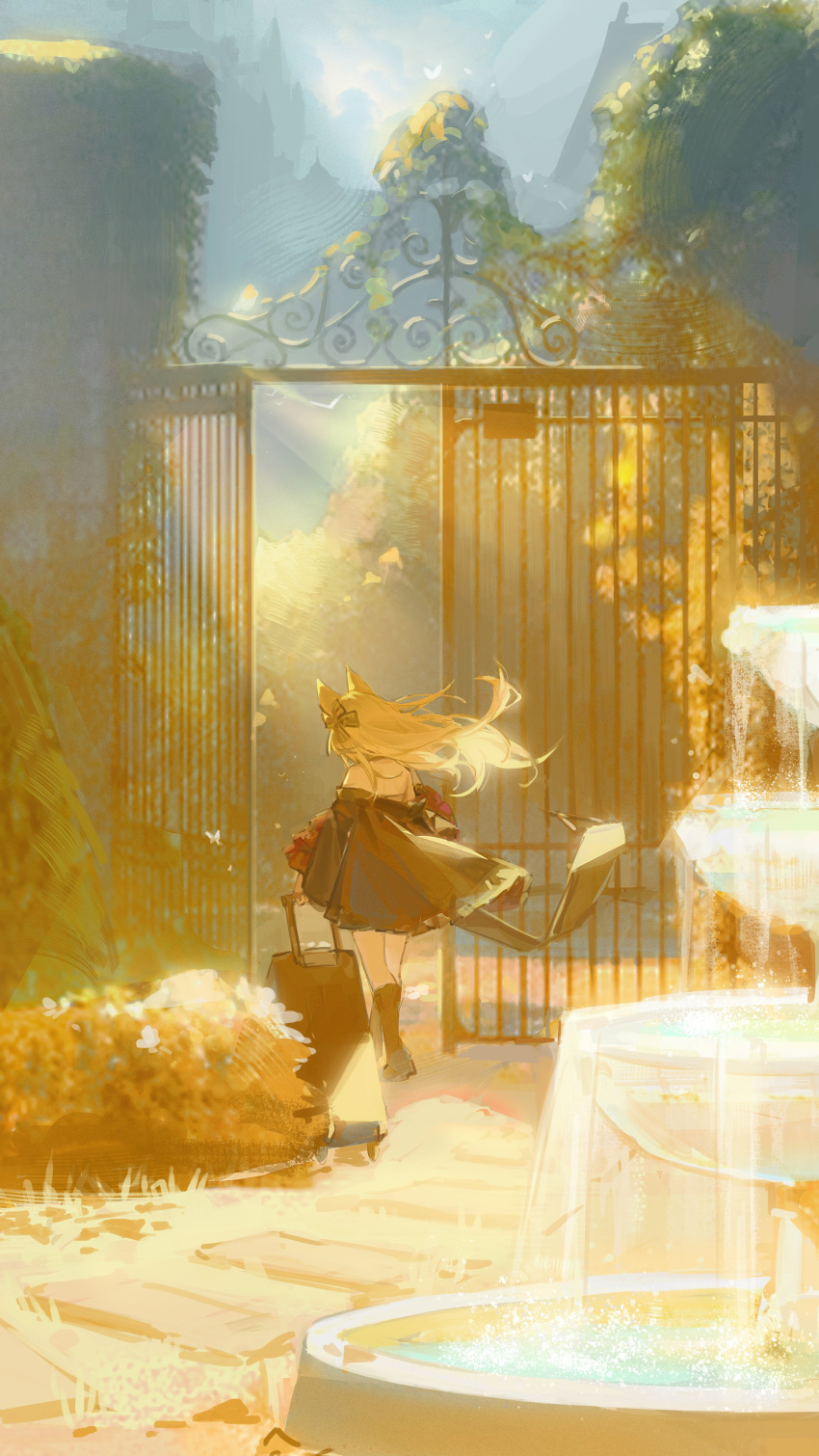 1girl, absurdres, animal_ears, arknights, bare_shoulders, breeze_(arknights), brown_hair, brown_jacket