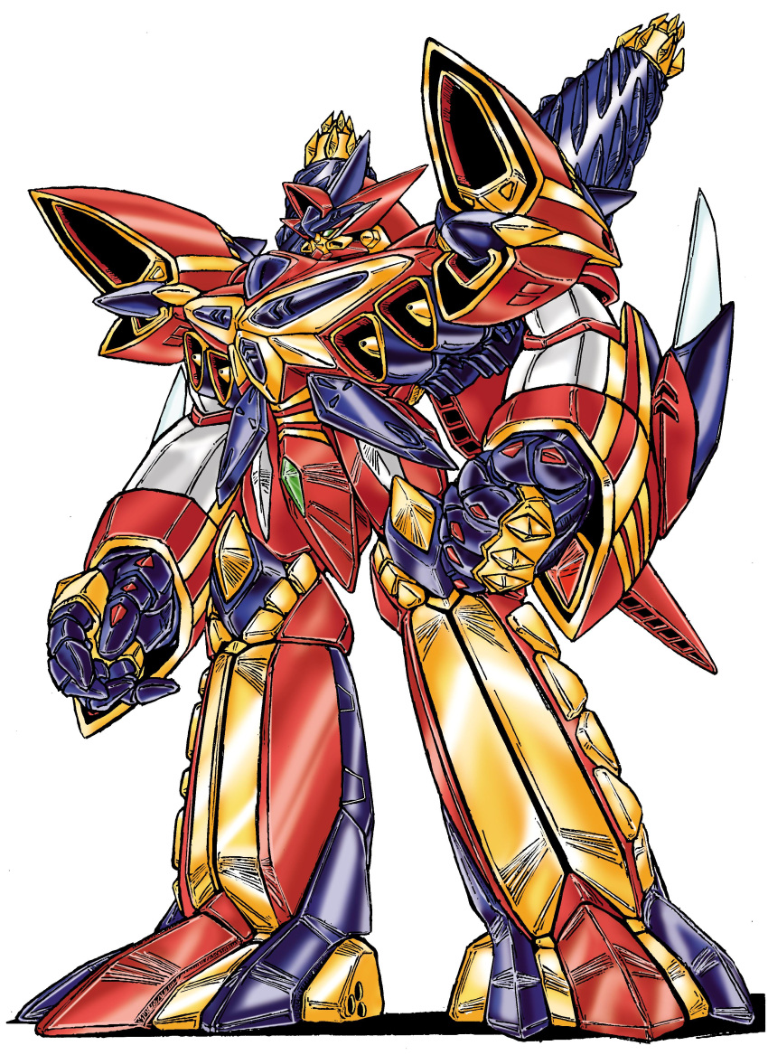 grungust_sanshiki, mecha, no_humans, official_art, super_robot_wars, super_robot_wars_original_generation, white_background