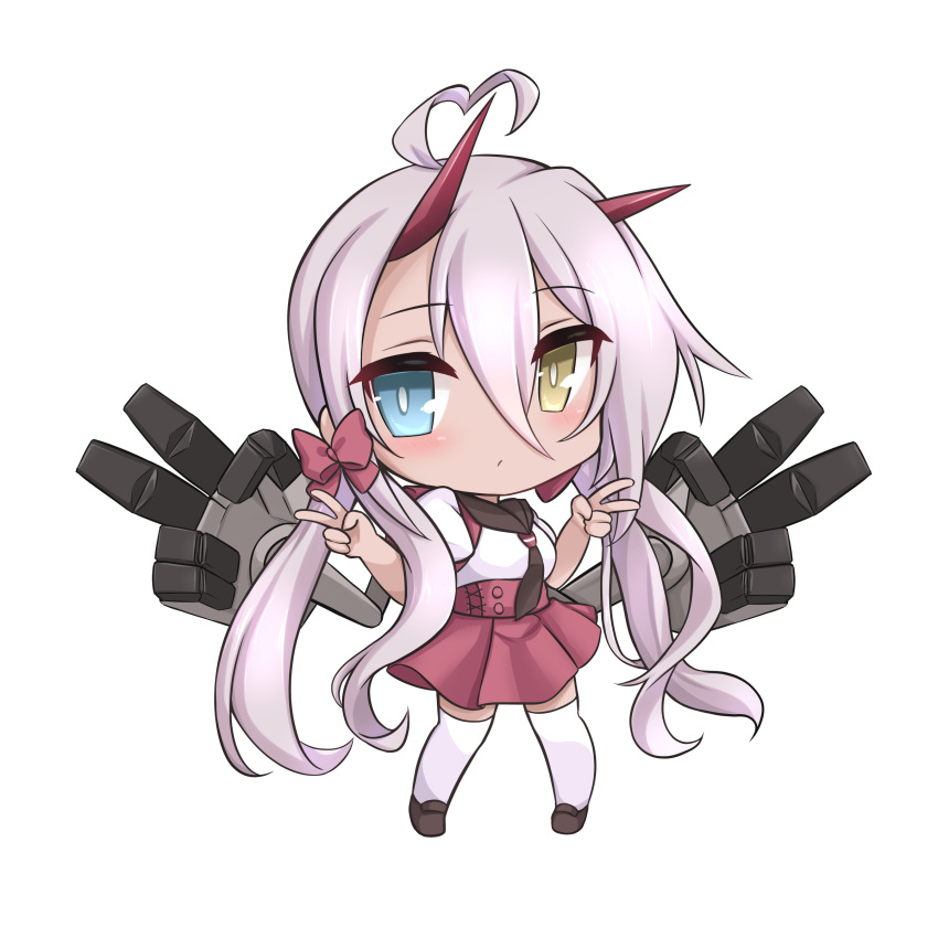 1girl, absurdres, ahoge, azur_lane, bangs, black_footwear, black_necktie, blue_eyes