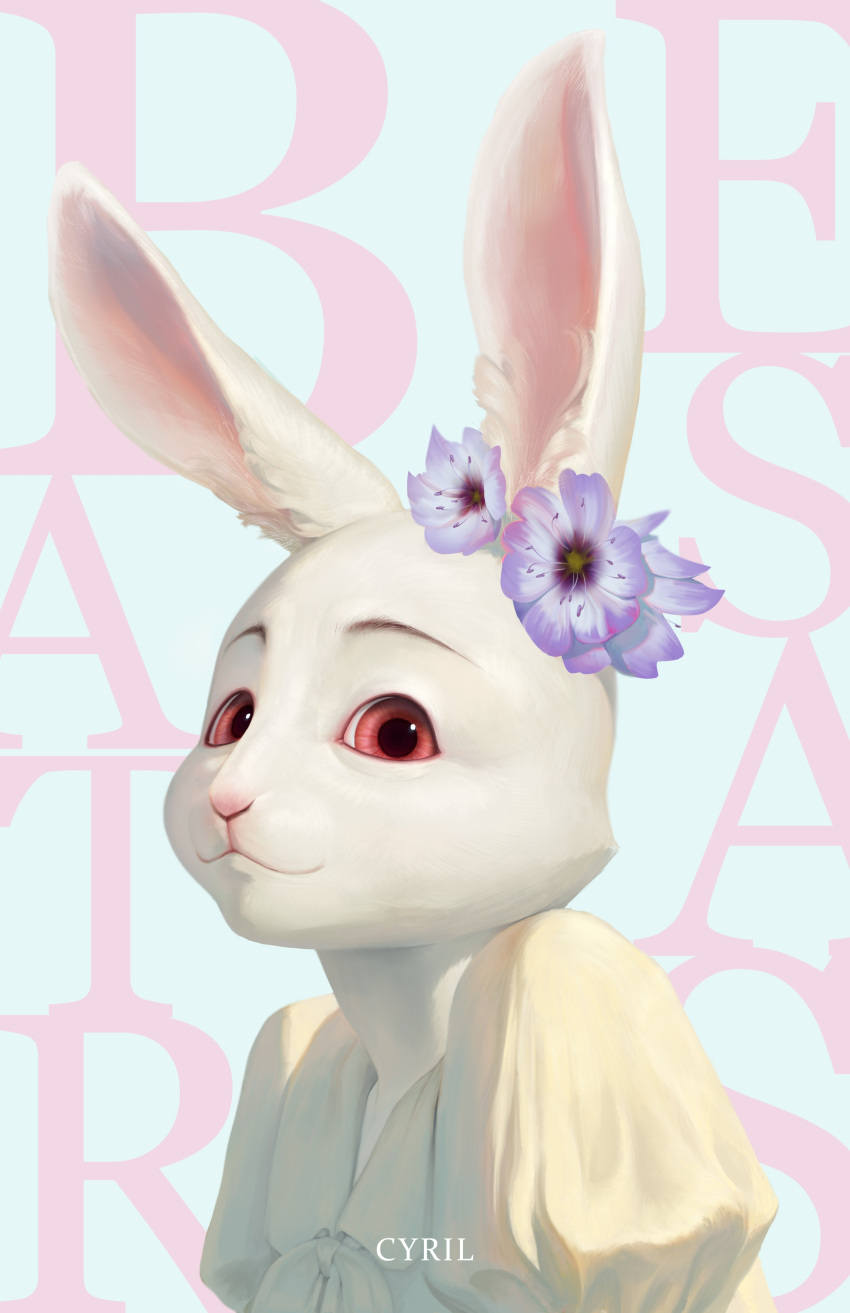 1girl, absurdres, artist_name, beastars, cherryton_school_uniform, closed_mouth, copyright_name, cyril_(ssl-c)