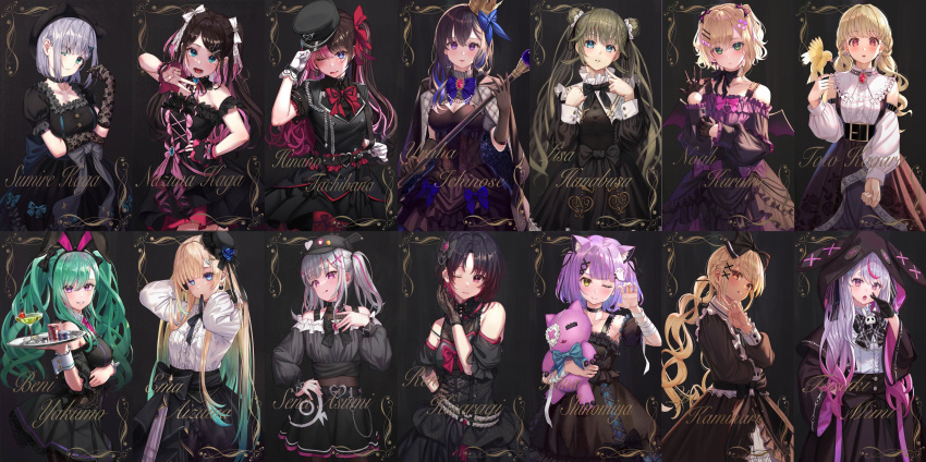 1girl, ;), ;o, ;p, ;q, adapted_costume, adjusting_hair, aizawa_ema