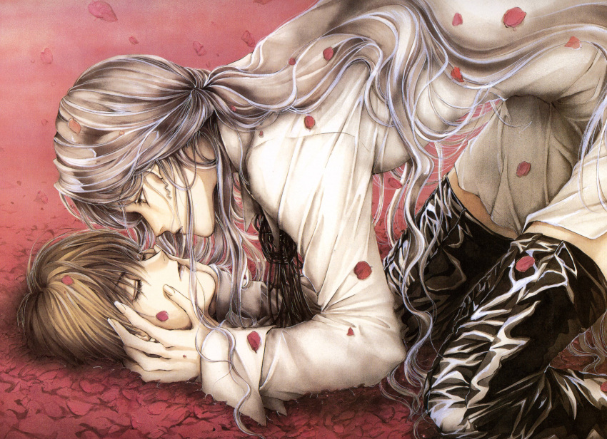 angel_sanctuary, male, mudou_setsuna, rosiel, yaoi, yuki_kaori