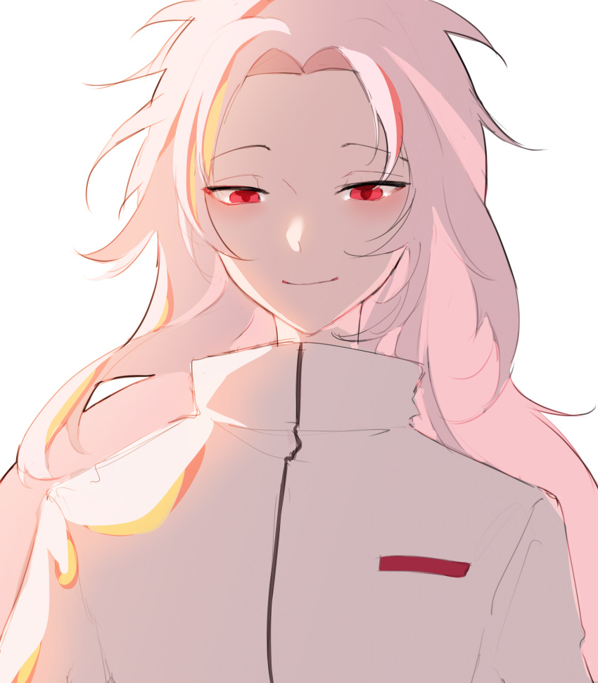 1boy, absurdres, bangs, closed_mouth, commentary, eun_yelim, hatsutori_hajime, high_collar
