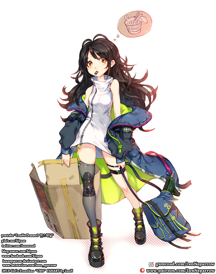 1girl, bag, bangs, black_footwear, black_hair, black_thighhighs, blue_jacket, boots