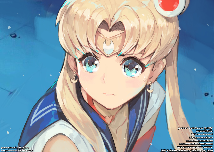 1girl, :o, absurdres, artist_name, bishoujo_senshi_sailor_moon, blonde_hair, blue_eyes, blue_sailor_collar