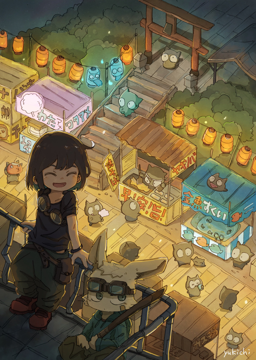 1boy, 1girl, absurdres, aqua_eyes, aqua_hoodie, balcony, black_cat, black_shirt