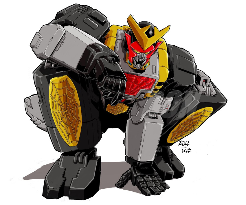 don_allan_figueroa, english_commentary, highres, leopardon, marvel, mecha, no_humans, robot