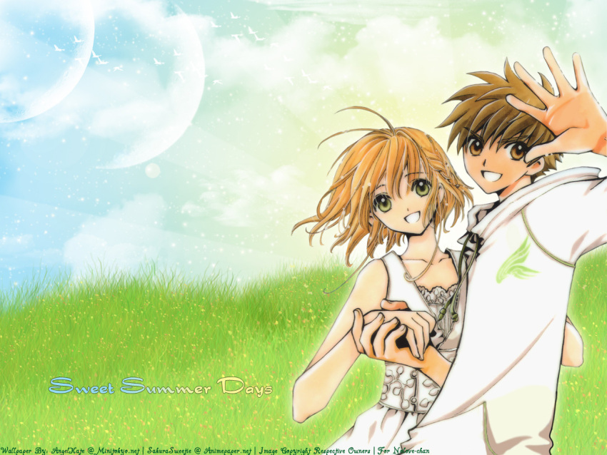 clamp, princess_sakura, sakura, sakura-hime, syaoran, tsubasa, tsubasa_reservoir_chronicle