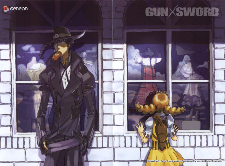 gun_x_sword, kimura_takahiro, ricca, van_(gun_x_sword), wendy_garret
