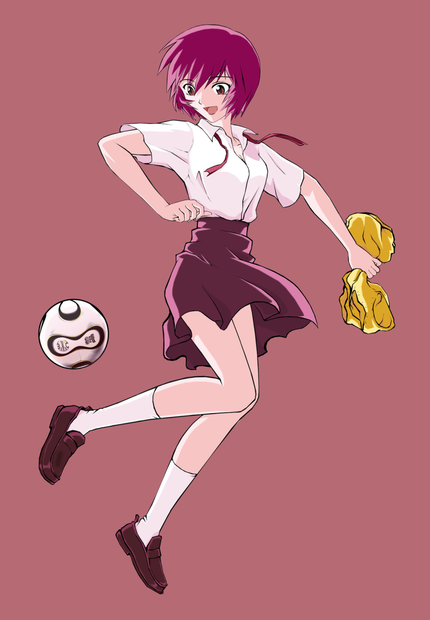 ayanami_rei, ball, highres, neon_genesis_evangelion, soccer_ball, teamgeist, world_cup