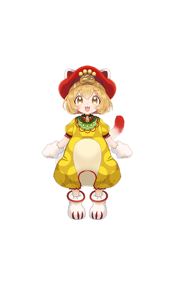 1girl, animal_ears, blonde_hair, cat_ears, cat_girl, cat_tail, female_child, fukunokami_poro