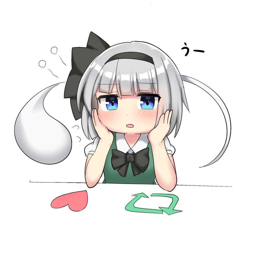 1girl, black_bow, black_bowtie, blue_eyes, blush, bob_cut, bow, bowtie