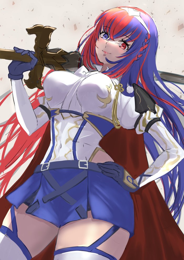 1girl, alear_(fire_emblem), alear_(fire_emblem)_(female), armor, bangs, blue_eyes, blue_hair, blush