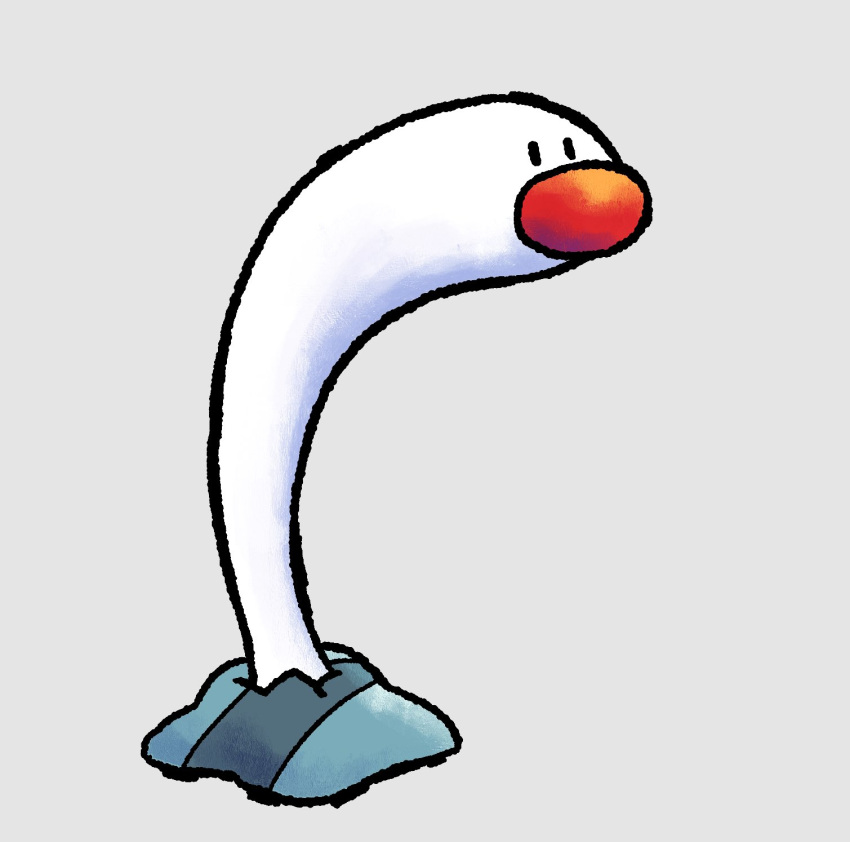 big_nose, black_eyes, highres, no_humans, parody, peppertroopa, pokemon, pokemon_(creature)