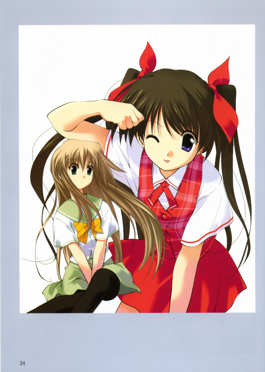 futakoi, hinagiku_rara, sasaki_mutsumi, shirogane_sara, tagme