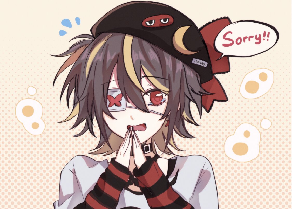 1girl, 3di_project, amel3di, blonde_hair, brown_hair, celene_(3di), english_text, eyepatch