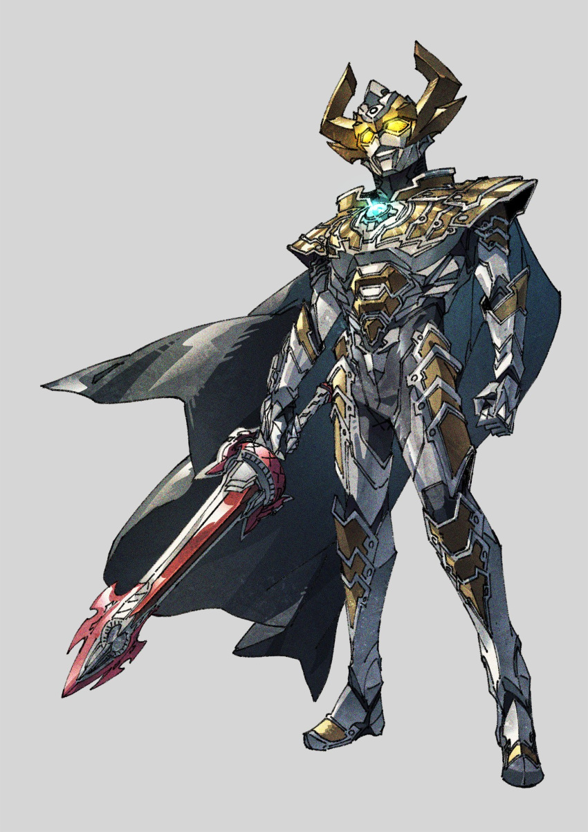 1boy, alternate_costume, armor, aura, black_bodysuit, black_cape, bodysuit, boots