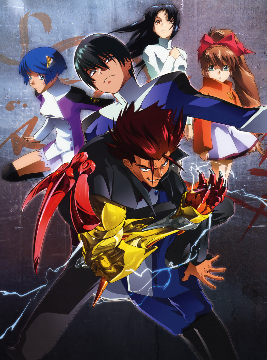 kazuma_(s-cry-ed), kiryuu_mimori, s-cry-ed, sherrice_adjani, tairen_ryuhou, yuta_kanami