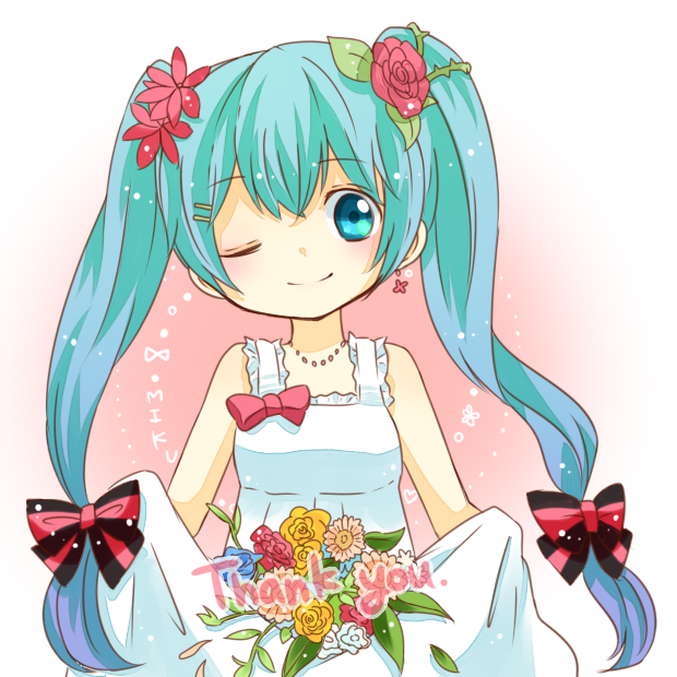 1girl, aged_down, bangs, bead_necklace, beads, blue_eyes, blue_hair, blush