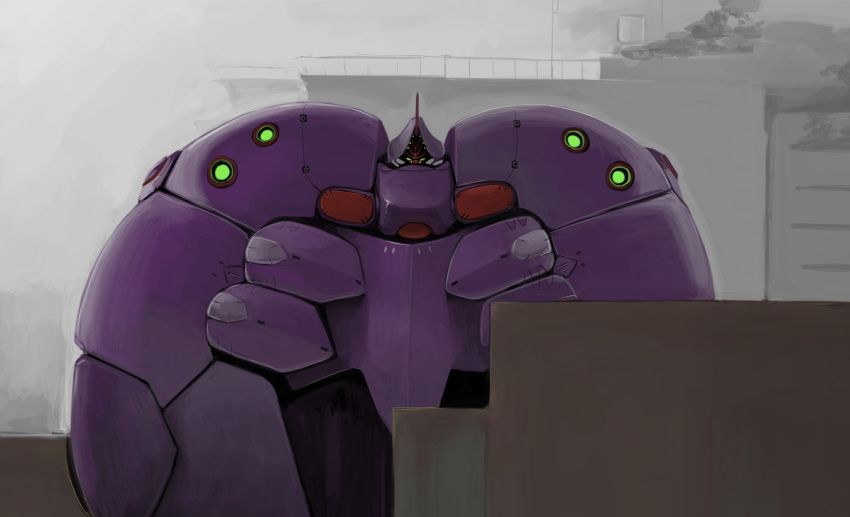 aldnoah.zero, amacalva, building, clouds, cloudy_sky, day, feet_out_of_frame, fog