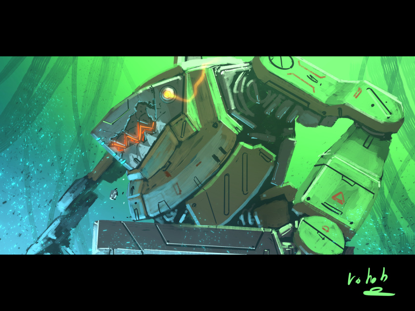 battle, bottoms1237, commentary_request, damaged, debris, highres, lens_flare, lights