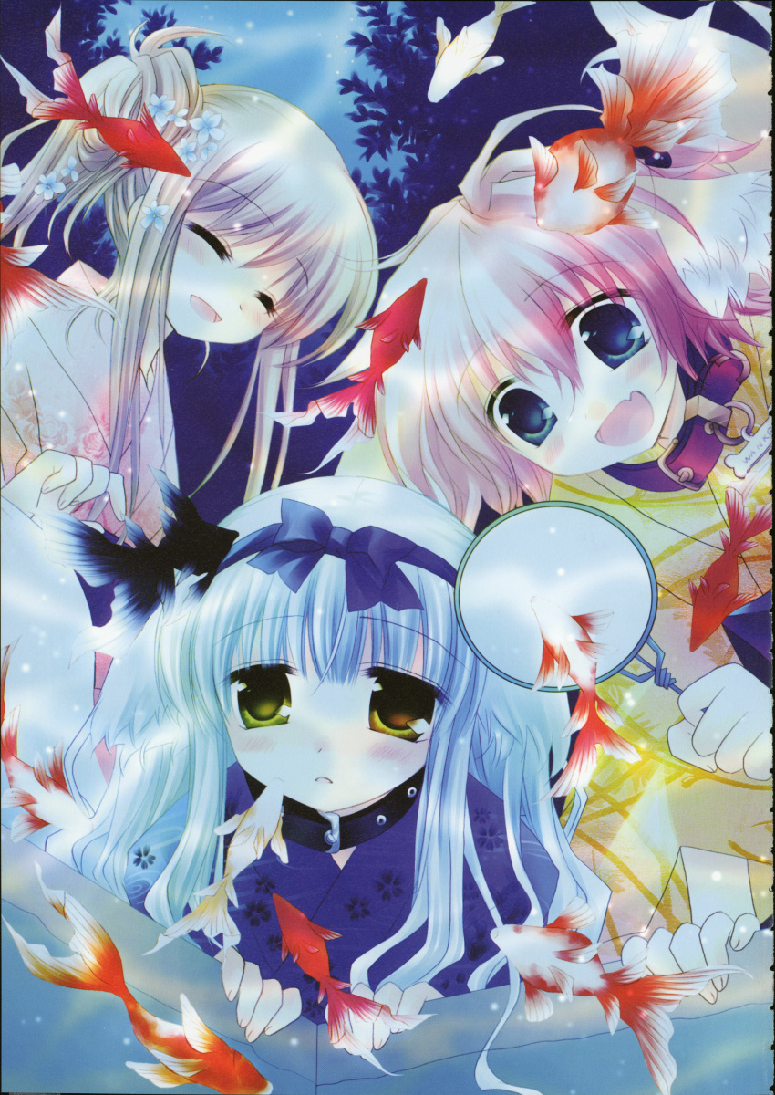 lily_(w&amp;l), sakurazawa_izumi, touko, wanko, wanko_to_lily