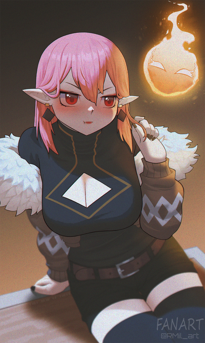 1girl, highres, kina_lillet, manhwa, player_(webtoon), rmil_art