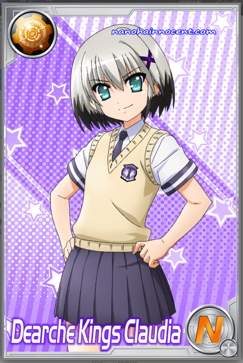 dearche, dearche_kings_claudia, highres, lyrical_nanoha, magical_girl, mahou_shoujo_lyrical_nanoha, mahou_shoujo_lyrical_nanoha_a's, mahou_shoujo_lyrical_nanoha_a's_portable:_the_battle_of_aces