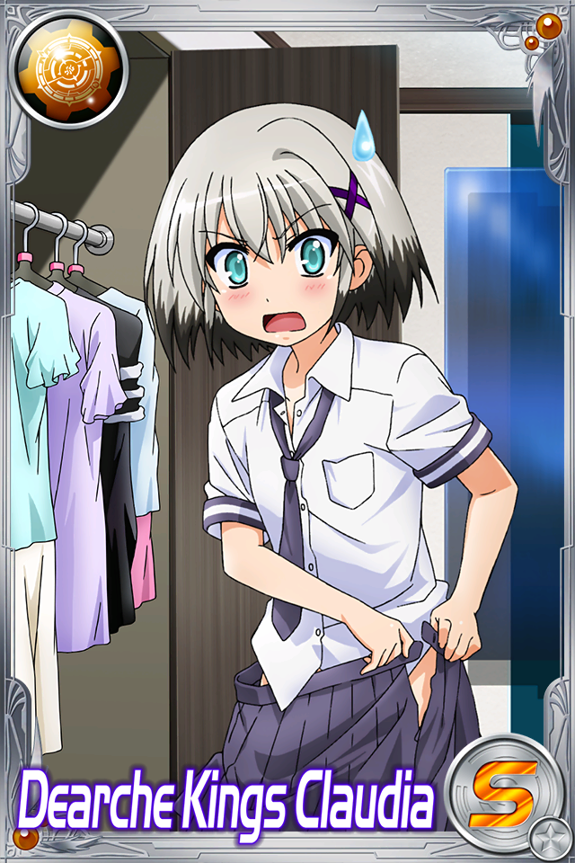 dearche, dearche_kings_claudia, lyrical_nanoha, magical_girl, mahou_shoujo_lyrical_nanoha_innocent, material-d, non-web_source, private_ten'ou_middle_school_uniform