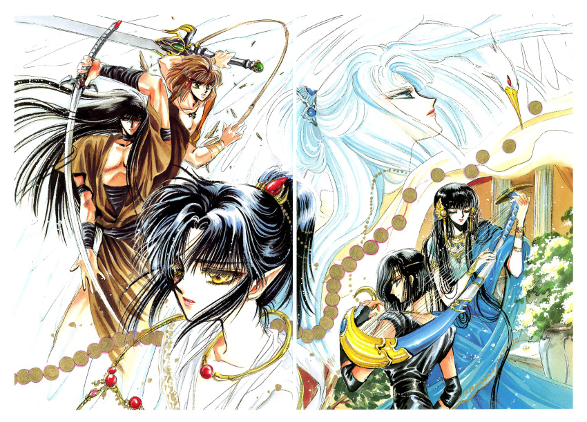 ashura, clamp, gap, karura-ou, kendappa-ou, rgveda, ryuu-ou, souma