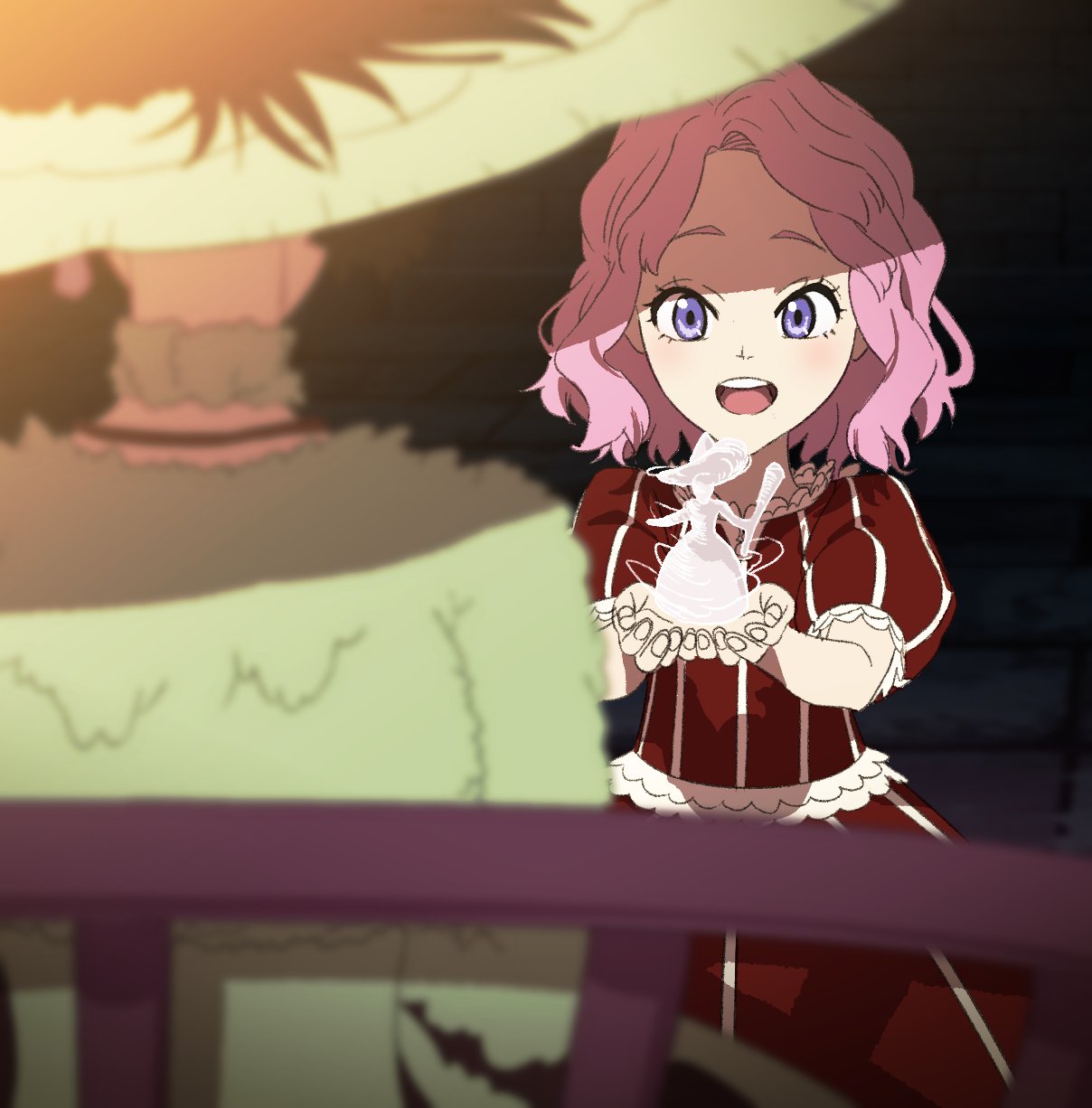 2girls, black_clover, dress, female_child, green_dress, hat, highres, mother_and_daughter