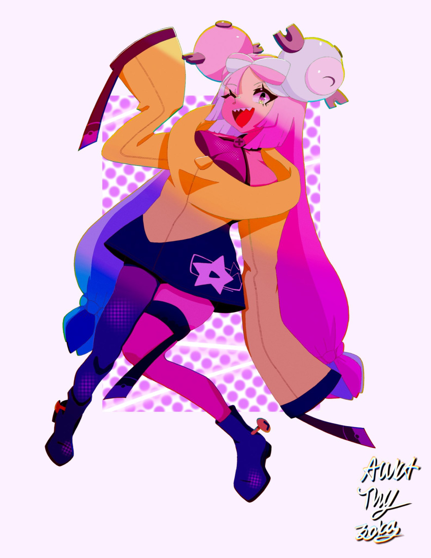 1girl, aqua_hair, aurathyzora, breasts, character_hair_ornament, full_body, hair_ornament, highres