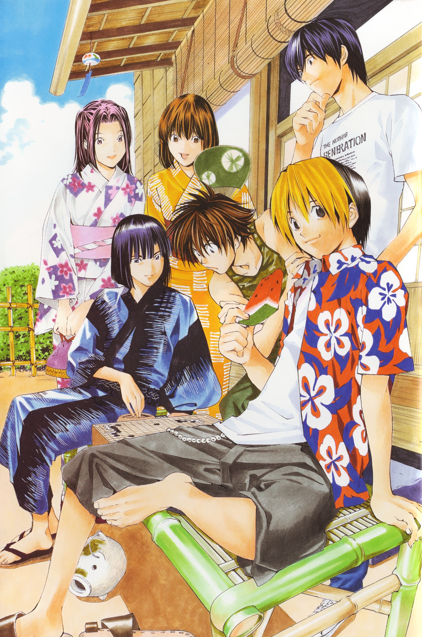akira_touya, fujisaki_akari, hikaru_no_go, hikaru_shindo, isumi_shinichiro, obata_takeshi, waya_yoshitaka