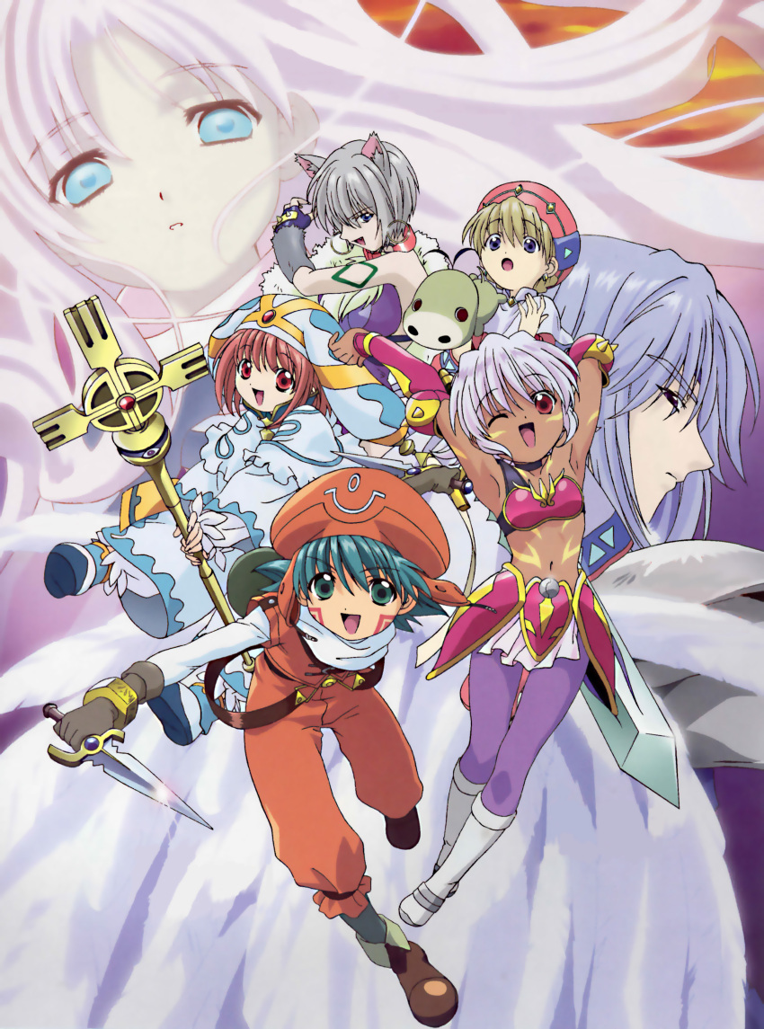 .hack, aura, balmung, hotaru, kunisaki_rena, kunisaki_shuugo, legend_of_the_twilight, mireille