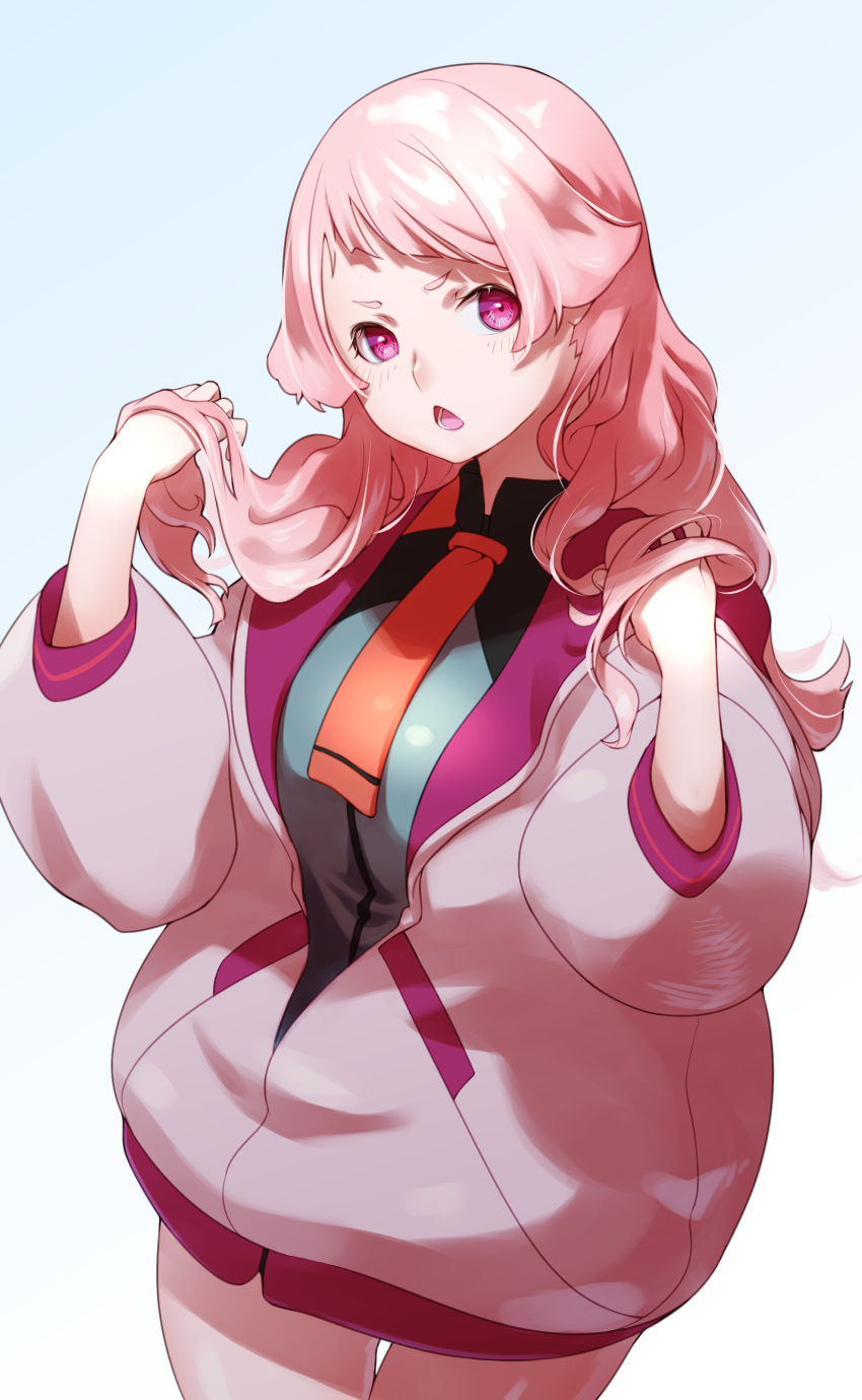 1girl, absurdres, asticassia_school_uniform, bangs, breasts, chuatury_panlunch, commentary, fune_(fune93ojj)