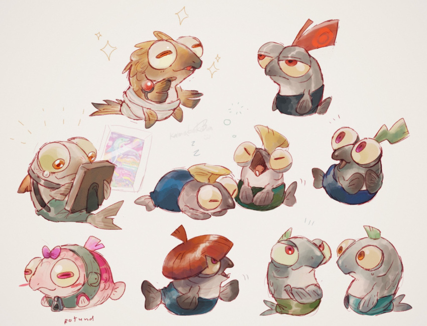 aged_down, ahoge, animal, animal_focus, artist_name, baby, bangs, big_shot_(splatoon)