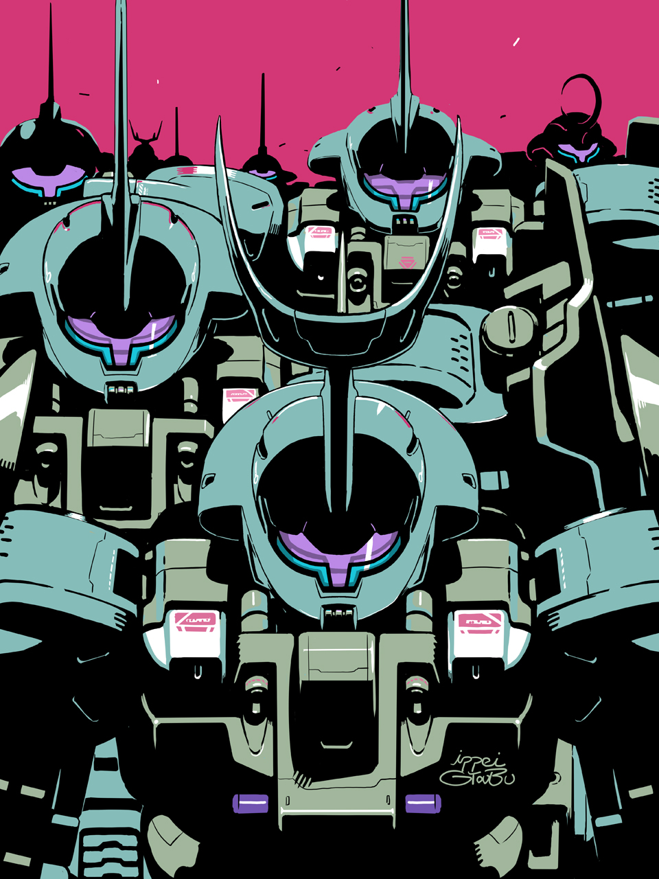 artist_name, assault_visor, char's_counterattack, dilanza, dilanza_lauda_custom, gundam, gundam_suisei_no_majo, gyoubu_ippei