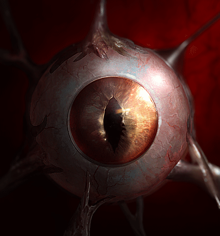 blood_vessels, eyeball, overmind_(starcraft), starcraft, zerg_(starcraft)