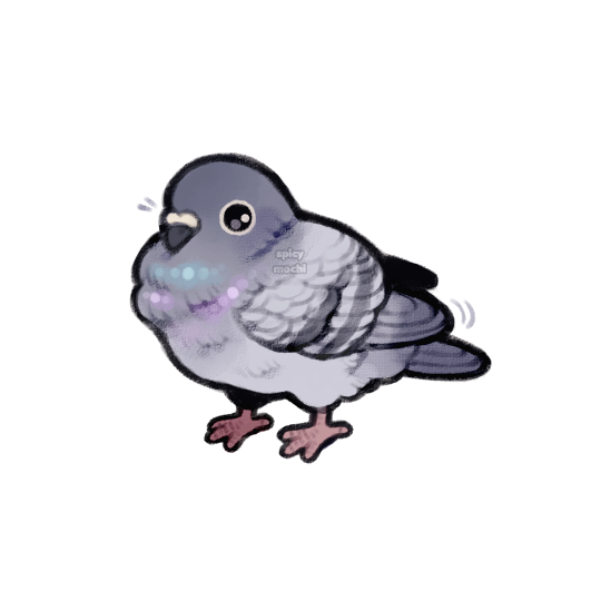 animal, animal_focus, bird, black_eyes, chibi, commentary, english_commentary, looking_at_viewer