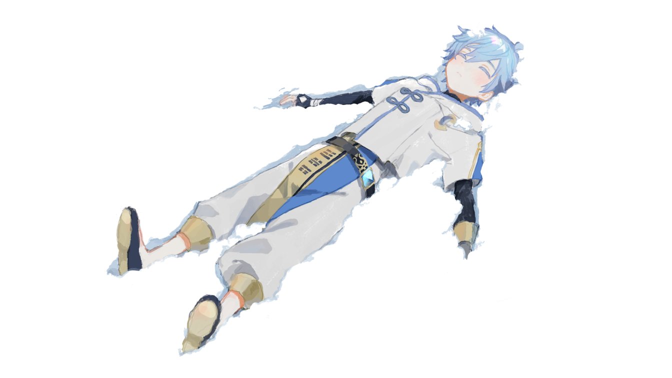 1boy, aahaha_(ydasige11), bandaged_arm, bandages, bangs, black_bodysuit, black_footwear, black_gloves